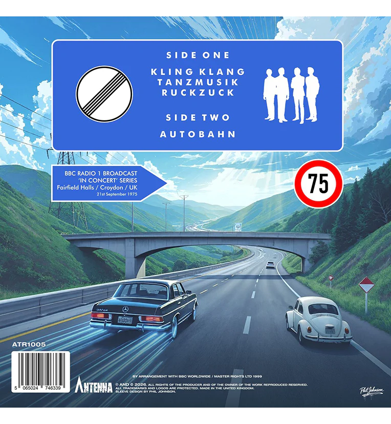Kraftwerk - 75: Die Uberholspur (Limited Edition 12-Inch Album on Dusk Blue Vinyl)