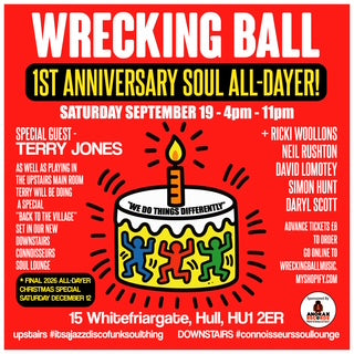 1st Anniversary Soul All-Dayer! Sat Sept 19th 2026 4pm-11pm