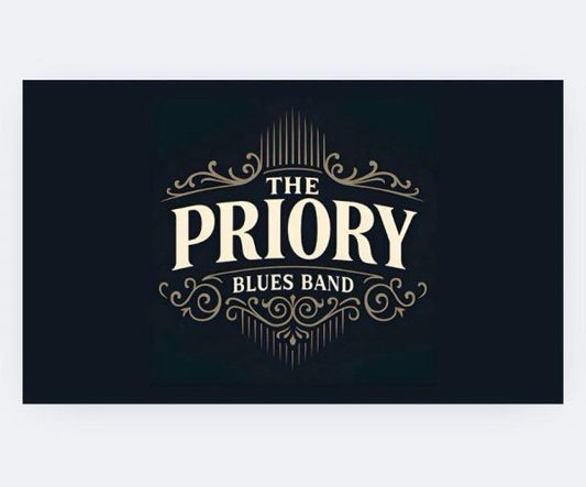 The Priory Blues Band - Sun Sept 6th 2026  2pm-4pm