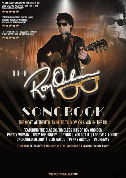 The Roy Orbison Songbook - Sat Feb 13th 2027  8pm-10pm