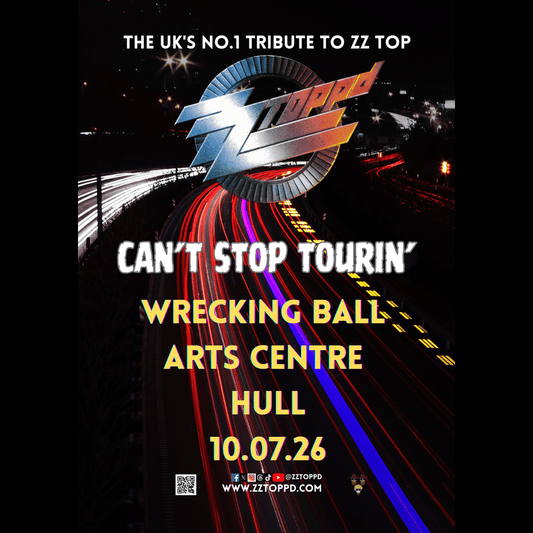 ZZ TOPPD  - ZZ TOP Tribute band     Sat Dec 12th  2026  8pm-10pm