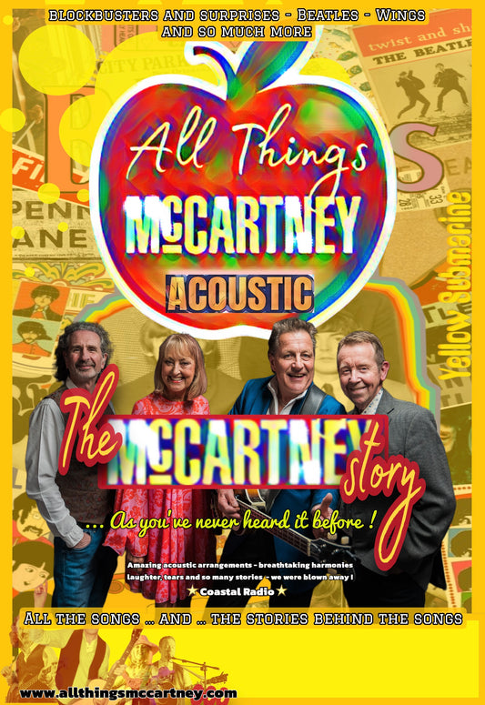 All Things McCartney - The McCartney Story Thurs Oct 1st 2026  8pm-10pm
