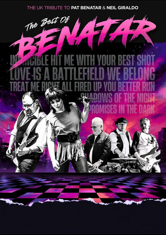 The Best Of Benatar - Pat Benatar Tribute  Sat Oct 3rd 2026  8pm-10pm